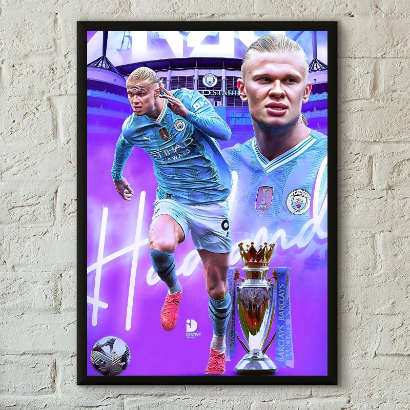 Designový obraz fotbalista - Erling Haaland