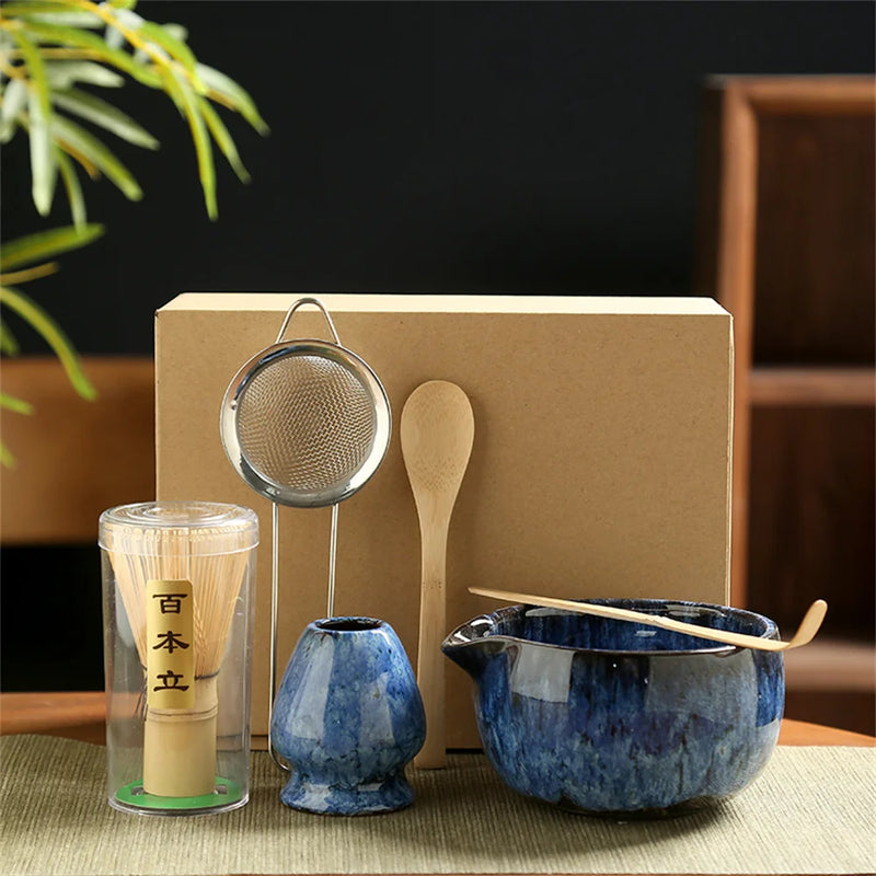 Designový japonský set na přípravu čaje Matcha - více variant