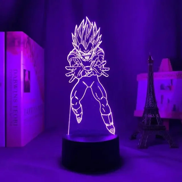 Lampa s 3D iluzí Dragon Ball - více variant