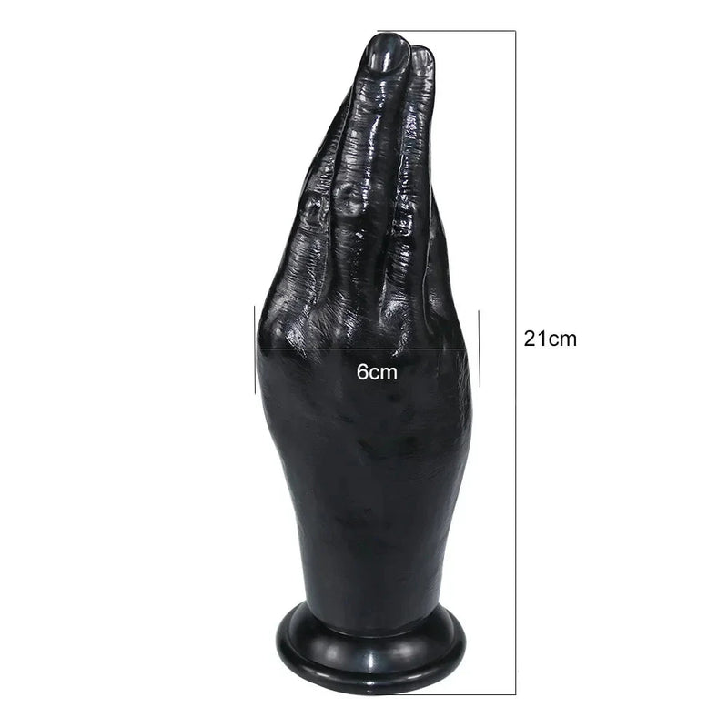 Realistické dildo ve tvaru dlaně - více variant