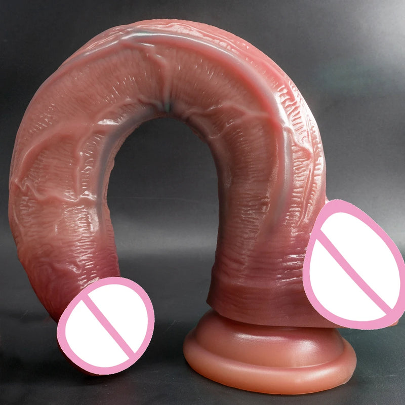 Realistické extra dlouhé dildo - 33 cm - více variant
