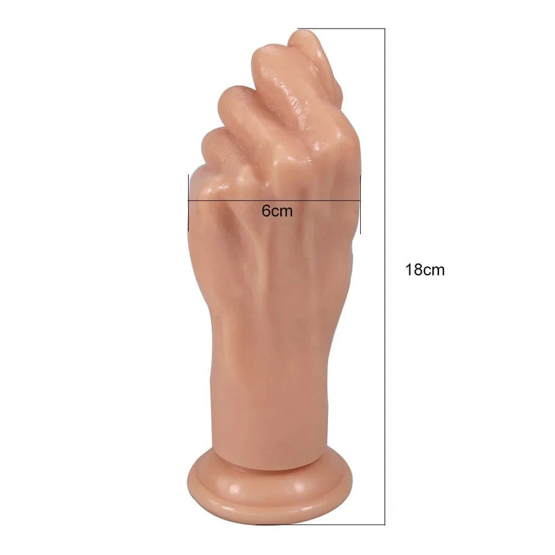 Realistické dildo ve tvaru dlaně - více variant