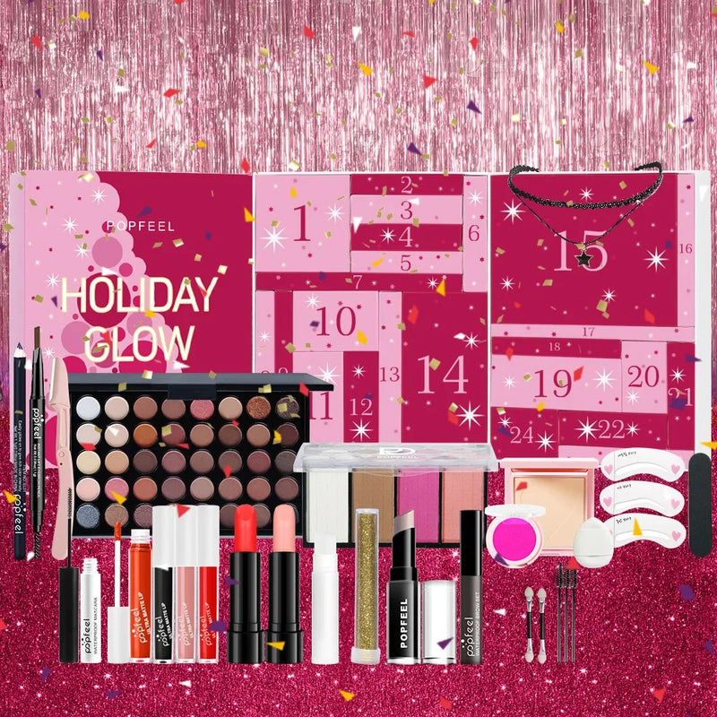 Kosmetický adventní kalendář – make-up set