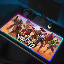 RGB svítící podložka pod klávesnici a myš Fortnite - více variant