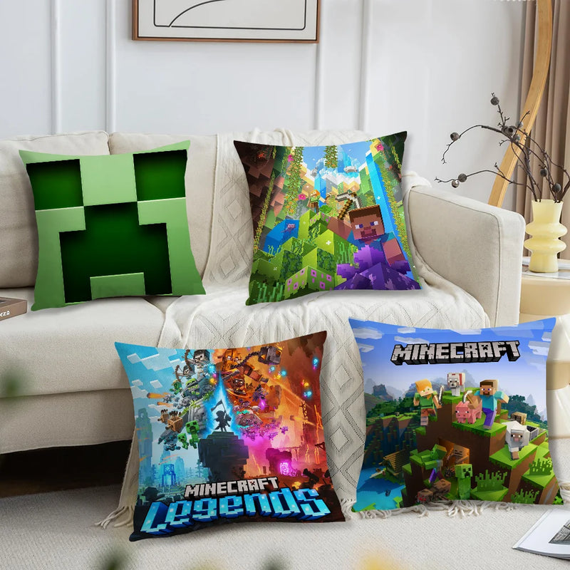 Designový povlak na polštář Minecraft - více variant