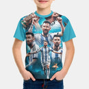 Dětské designové tričko - Lionel Messi
