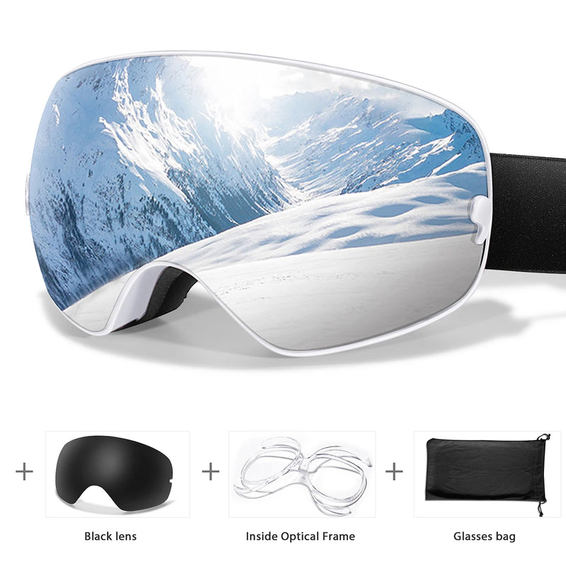 ArcticVision™ Zrcadlové polarizační lyžařské brýle s UV400 ochranou - více variant