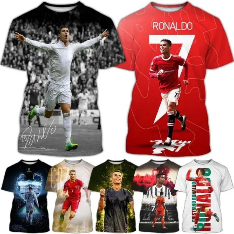 Designové dětské tričko Cristiano Ronaldo - více variant