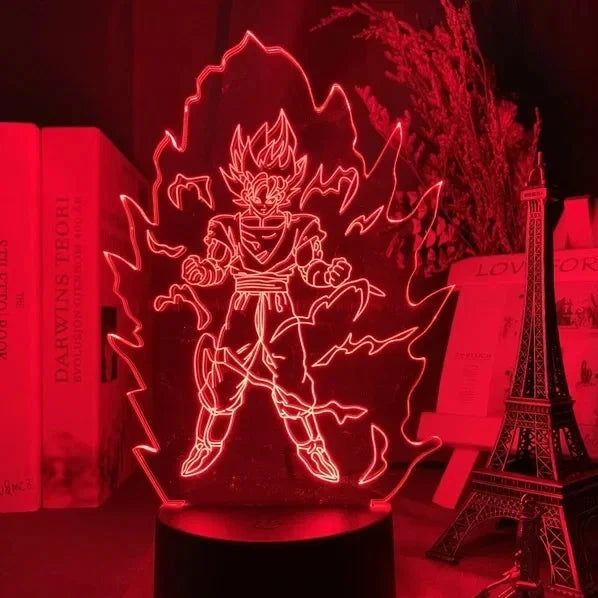 Lampa s 3D iluzí Dragon Ball - více variant