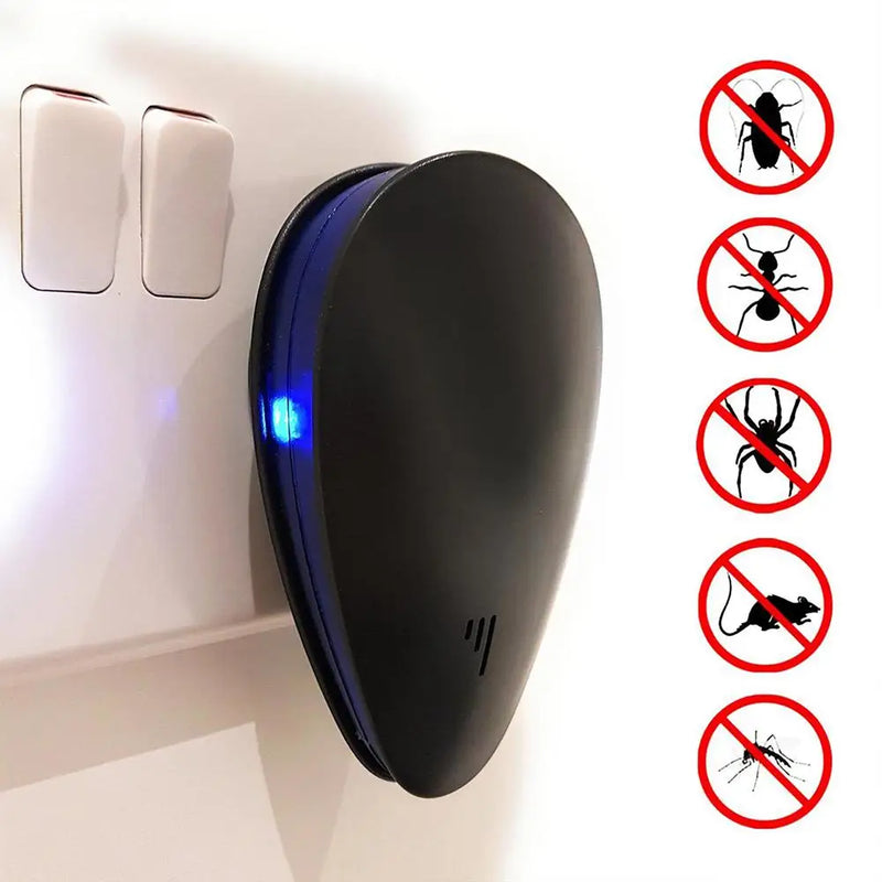 HomeProtect™ Ultrasonický odpuzovač hmyzu a myší do domácnosti