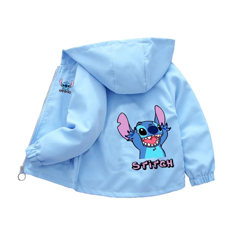 Dětská jarní a podzimní bunda Stitch - více variant