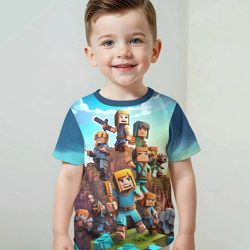 Stylové dětské tričko Minecraft - více variant