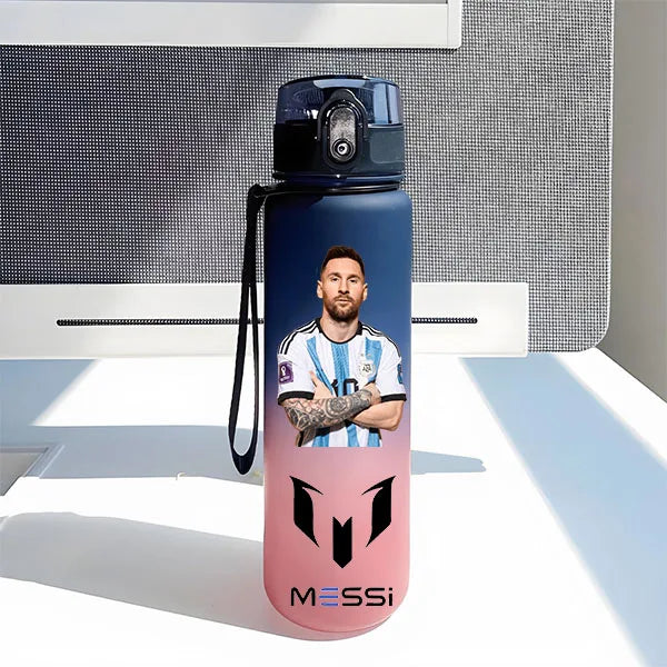 Designová láhev na vodu - Lionel Messi