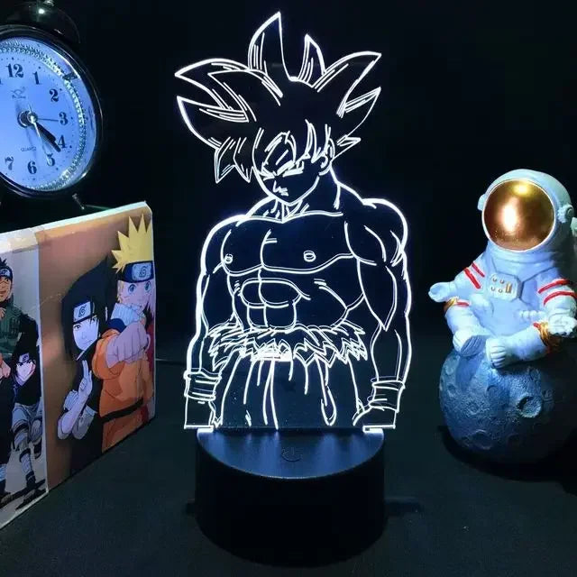 Lampa s 3D iluzí Dragon Ball - více variant