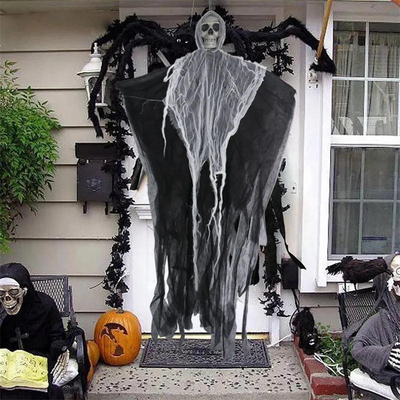 Halloweenská dekorace na zavěšení - Smrtka