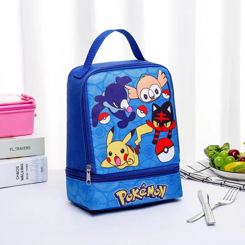 Termoizolační školní taška na obědy - Pokémon - více variant