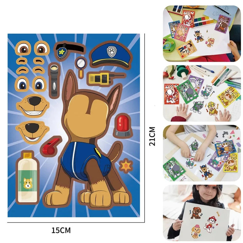 Nalepovánky Paw Patrol - 8 ks