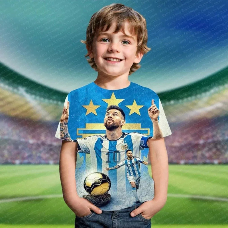 Dětské letní tričko Lionel Messi