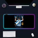 RGB svítící podložka pod klávesnici a myš Lionel Messi - více variant