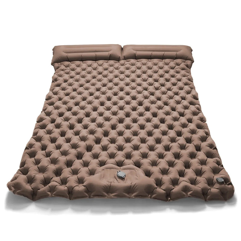 Outdoor samonafukovací matrace na spaní pro 2 osoby