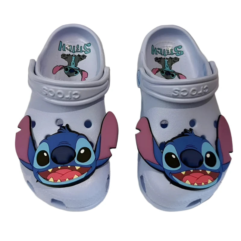 Dětské letní nazouvací boty Stitch