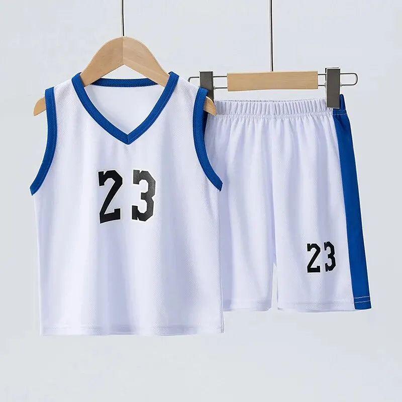 Dětský basketbalový dres a kraťasy - více variant