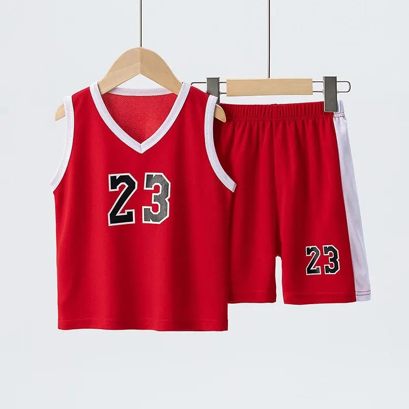 Dětský basketbalový dres a kraťasy - více variant