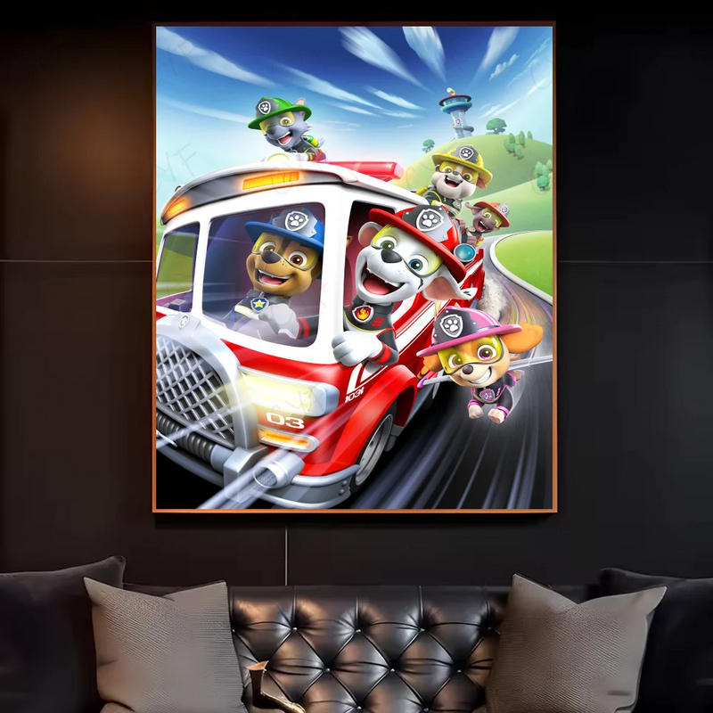 Dětský designový obraz Paw Patrol - více variant
