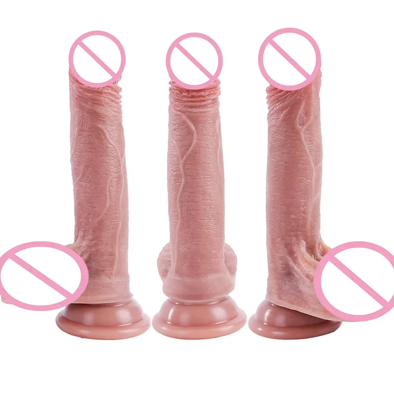 Realistické dildo se silnou přísavkou – více variant