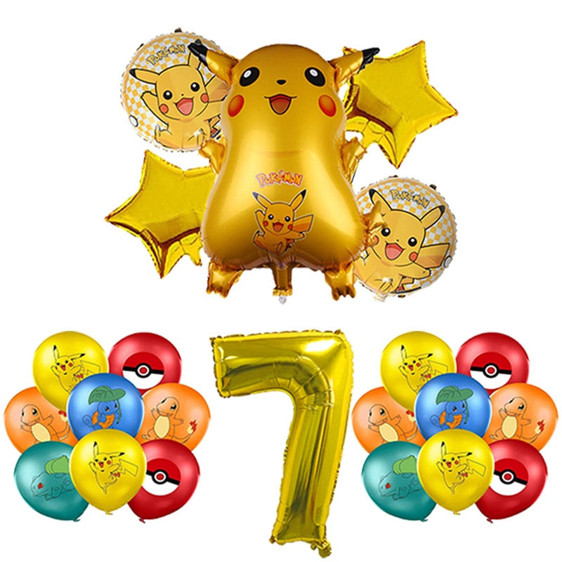 Velký set balónků Pikachu - více variant