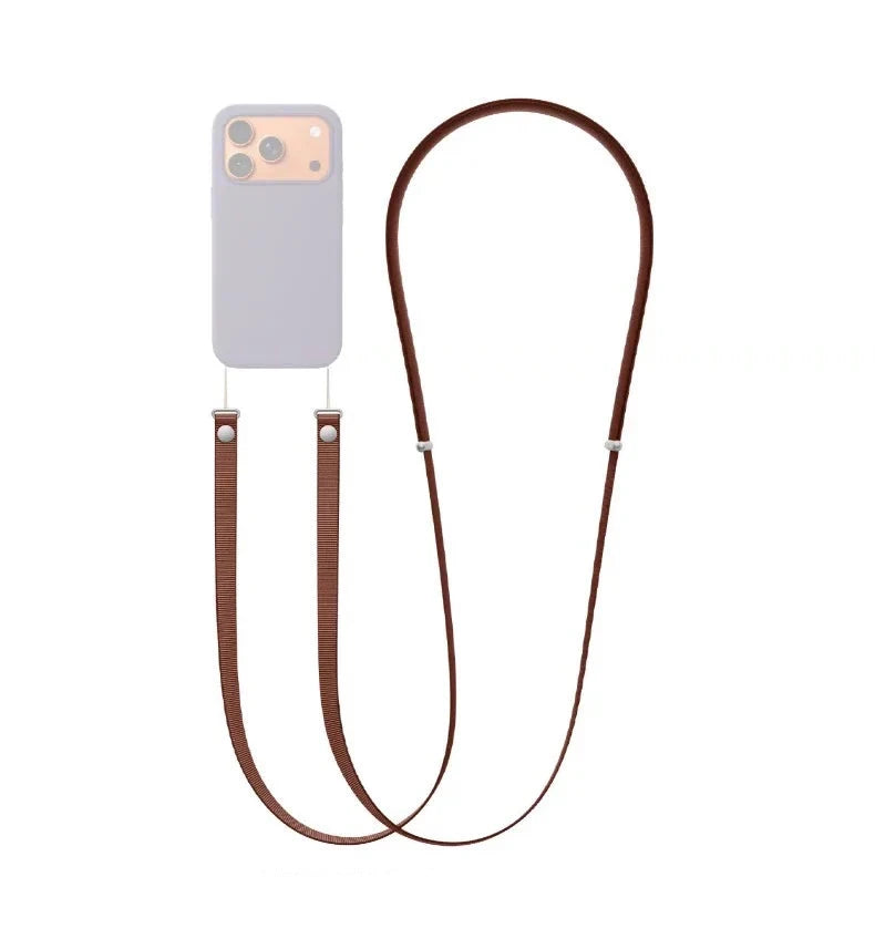 Crossbody popruh na iPhone - více variant