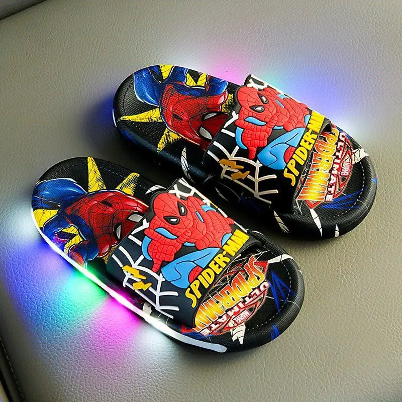 Dětské svítící pantofle Spiderman - více variant