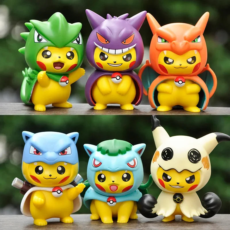 Figurky Pikachu 6 ks