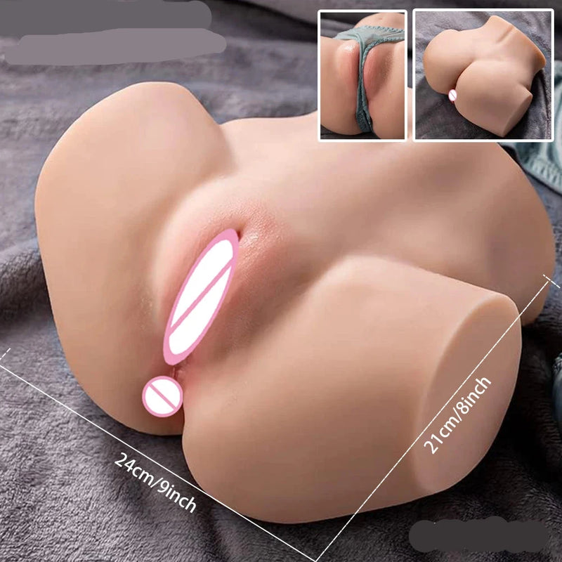 Realistický silikonový masturbátor - více variant