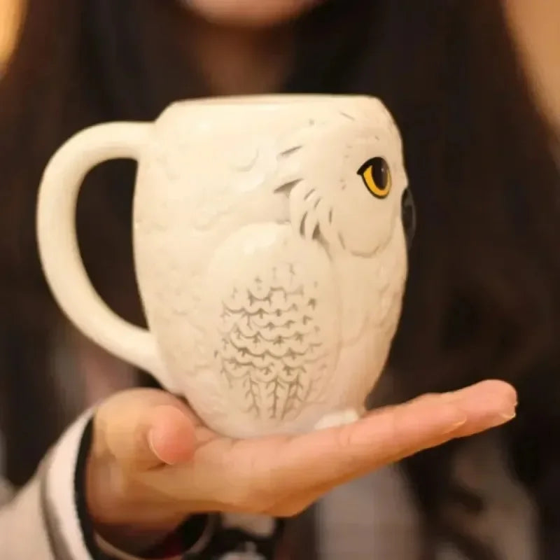 Designový 3D hrnek Harry Potter - Sova Hedvika