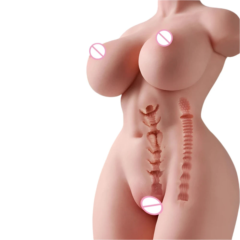 Realistická silikonová erotická panna - více variant