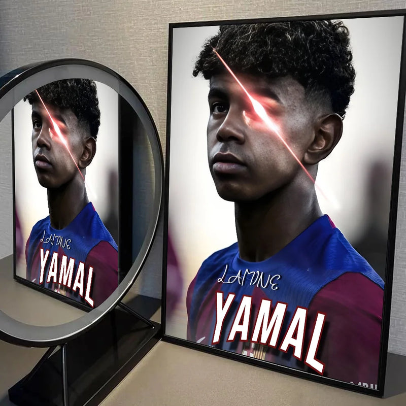 Designový obraz fotbalista - Lamine Yamal