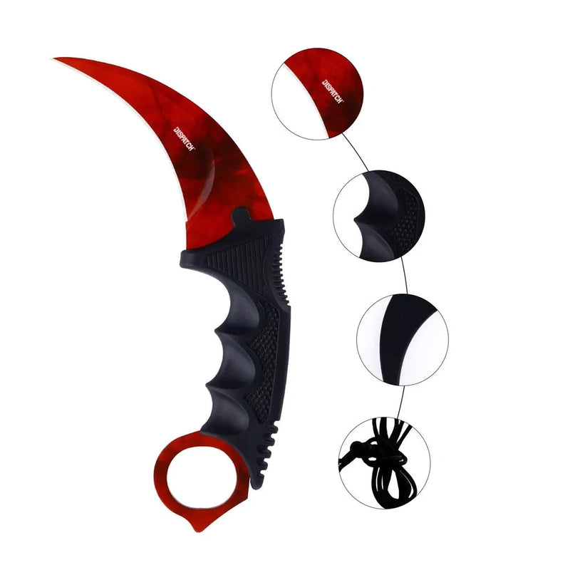 Zahnutý nůž Karambit - Counter Strike - více variant