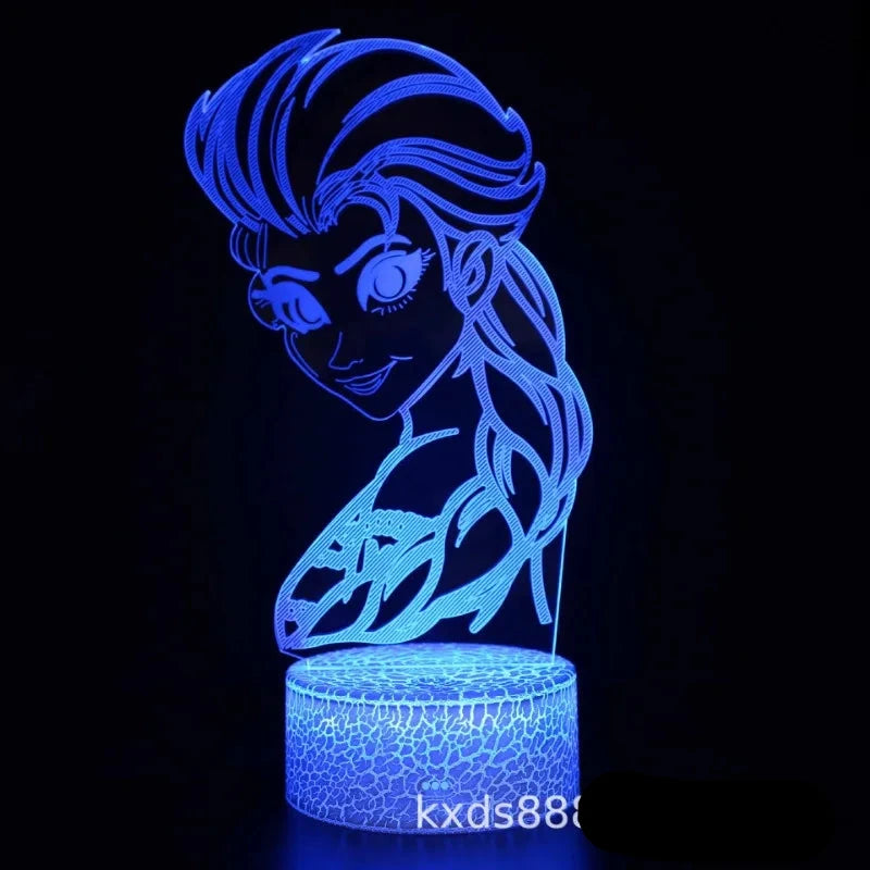 Lampa s 3D iluzí Frozen - více variant