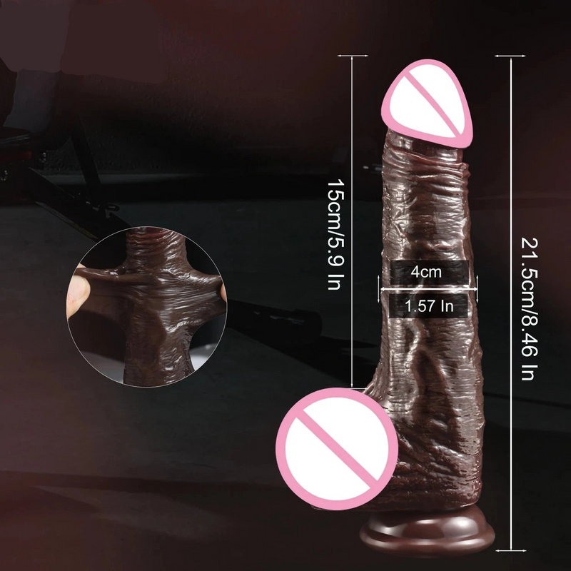 Realistické dildo s pohyblivou předkožkou - více variant