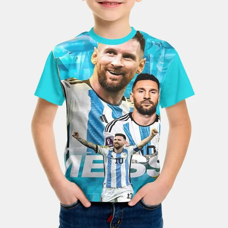 Dětské designové tričko - Lionel Messi