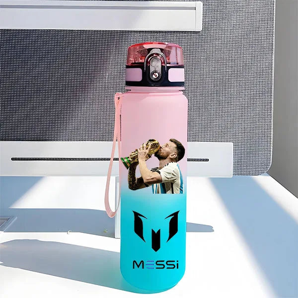 Designová láhev na vodu - Lionel Messi