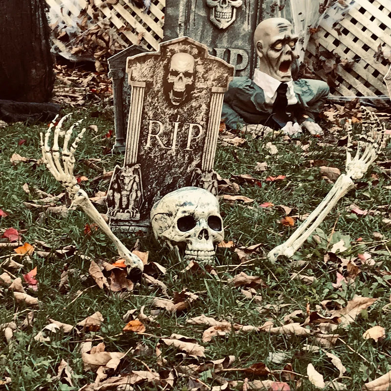 Halloweenská dekorace na zahradu Kostlivec - více variant