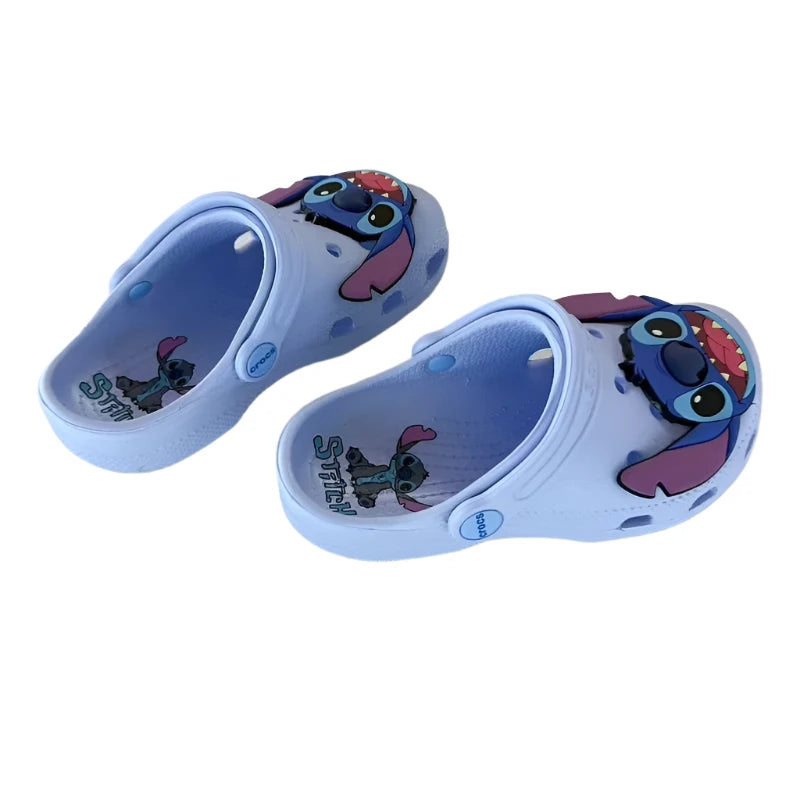 Dětské letní nazouvací boty Stitch