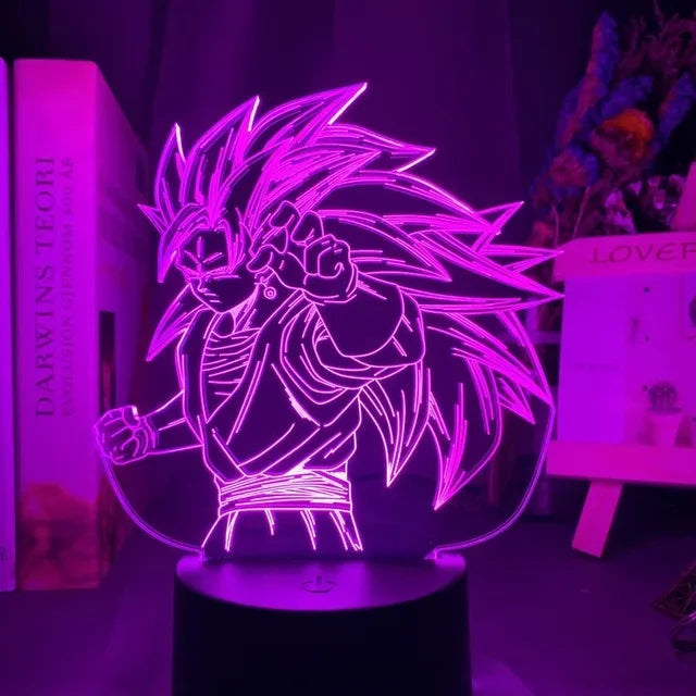 Lampa s 3D iluzí Dragon Ball - více variant