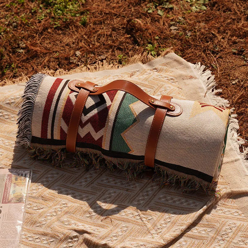 Přenositelná deka na piknik Vintage - více variant