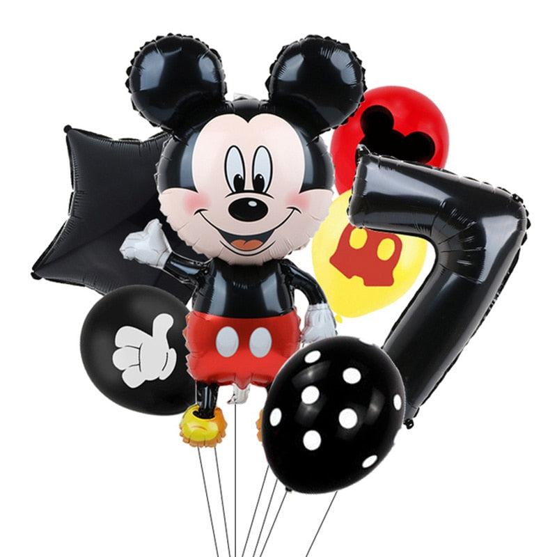 Velký set narozeninových balónků Mickey Mouse - více variant