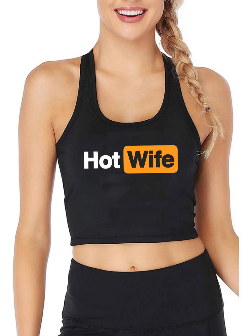 Vtipné dámské letní tričko Hot Wife - více variant