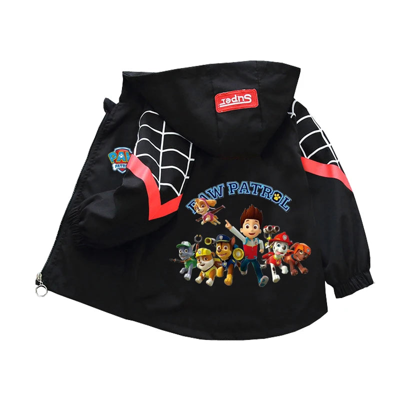 Dětská jarní/podzimní bunda s kapucí Paw Patrol - více variant