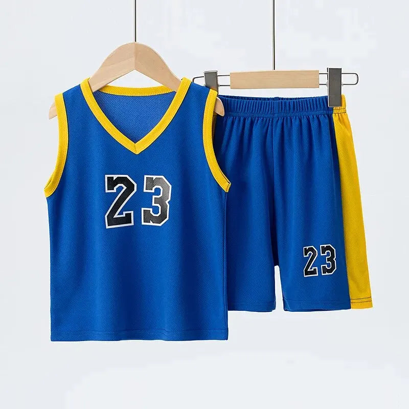 Dětský basketbalový dres a kraťasy - více variant